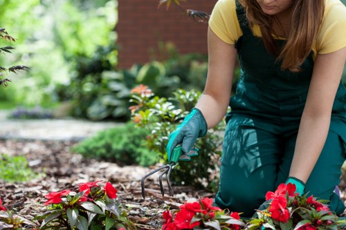 Hard landscaping features for an Old Oak Common garden design